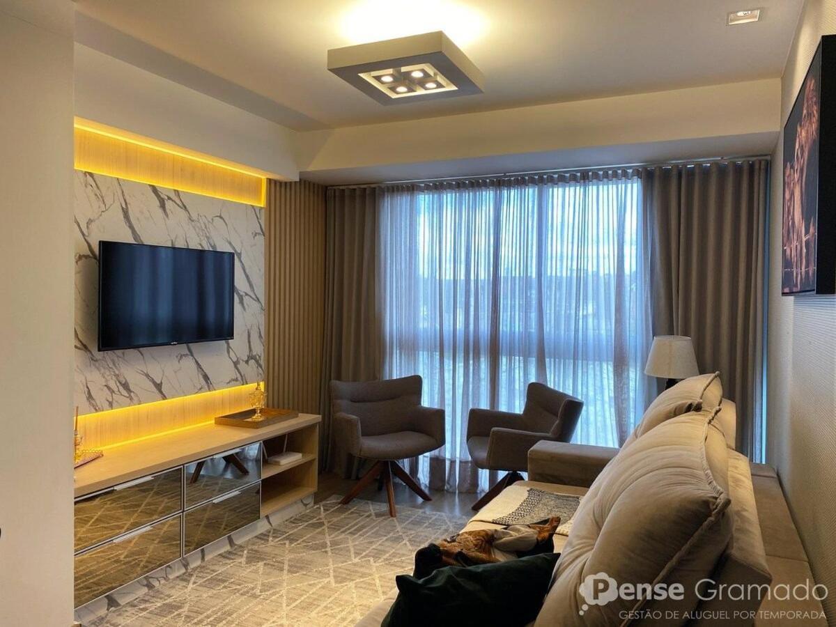 Apartamento 2 Suites - 650M Da Rua Coberta Gramado Dış mekan fotoğraf