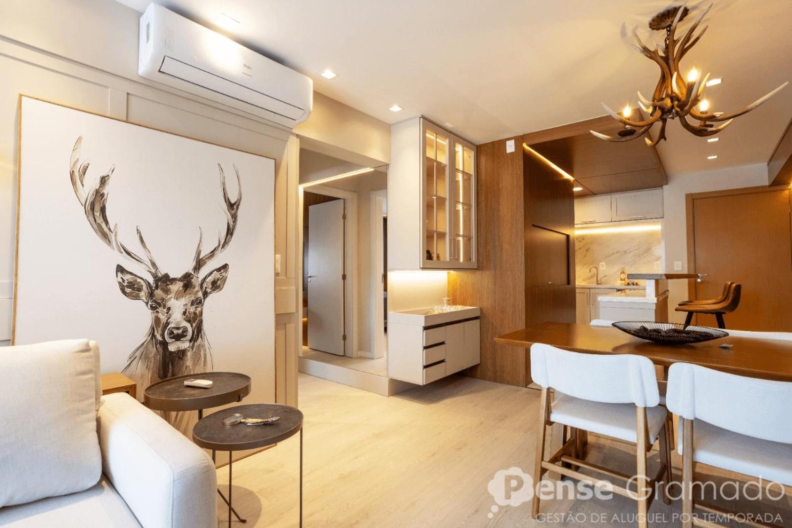 Apartamento 2 Suites - 650M Da Rua Coberta Gramado Dış mekan fotoğraf